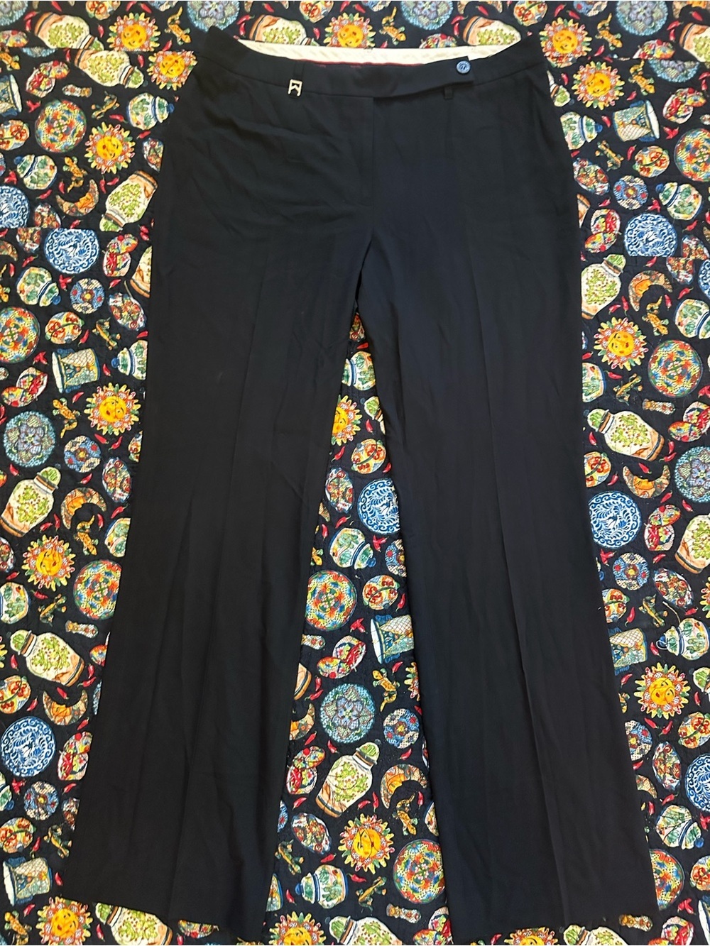 Michael Kors Black Wide Leg Dress Pants EUC